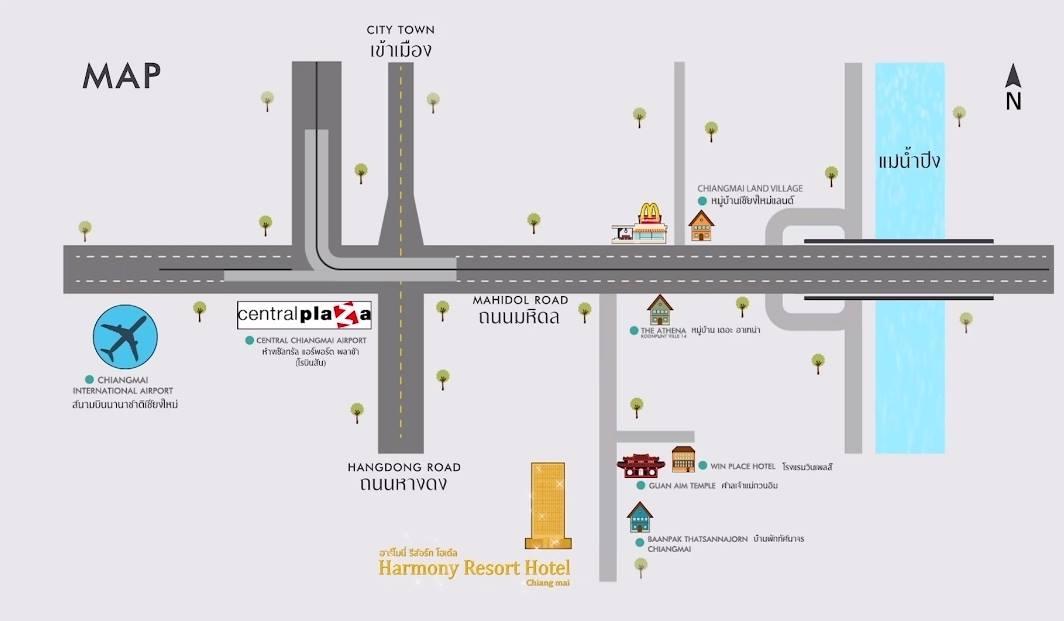 Harmony Resort Hotel Chiang Mai Zewnętrze zdjęcie